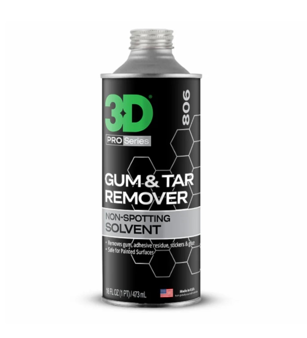 3D GUM & TAR REMOVER 473ml -odstraňovač lepidla, mízy, gumy, dehtu, samolepek